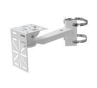 ZwaitL Ángulos de Soporte de Montaje en Pared para cámara CCTV Accesorio de Montaje de Seguridad Ajustable Soporte de Esquina de Pared Fácil instalación Soporte de gestión de Cables