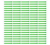ZwaitL Anillos para Patas de Seguimiento de Aves de Granja, 100 Bandas de Reutilizables numeradas para identificación y Seguimiento de Aves de Corral, Bandas de gestión de Granjas avícolas