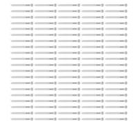 ZwaitL Anillos para Patas de Seguimiento de Aves de Granja, 100 Bandas de Reutilizables numeradas para identificación y Seguimiento de Aves de Corral, Bandas de gestión de Granjas avícolas