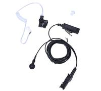 ZwaitL Auricular Walkies con Dedo para Hablar, micrófono, Auriculares de Garganta para DEP550 DEP570 DP2000 DP2400 DP2600 Auricular Walkies con micrófono