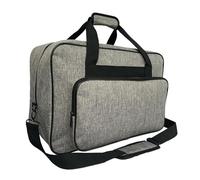 ZwaitL Bolsa de almacenamiento para máquina de coser con bolsillos para accesorios y estuche de transporte, gris claro, Talla única