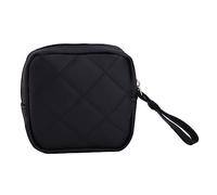 ZwaitL Bolsa de compresas sanitaria portátil reutilizable para almacenamiento de servilletas para mujer, Black, As shown in the picture (error 1-3cm)