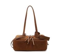 ZwaitL Bolso de mano de ante de moda para mujer, bolso de hombro para mujer, bolso de mano retro Hobos con asa superior, para viajes, universidad, trabajo, bolso de mano para mujer, Brown, One Size