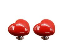 ZwaitL Botón de presión para Inodoro con Forma de corazón Colorido, botón de Descarga con presión de Agua, complemento Creativo para Decoraciones de baño, manija Auxiliar, Decoraciones de baño