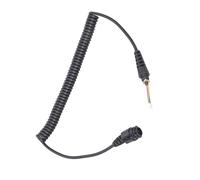 ZwaitL Cable de micrófono RMN5052A Cable de comunicación esencial para M8268 M8220 XPR4300 XPR4550 DM3400 M8668i DM3601 Cable de micrófono de PVC de durabilidad