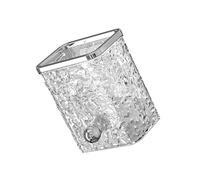 ZwaitL Caja de pasta de dientes para cepillo de dientes, soporte de pared para artículos de tocador con patrón de glaciares, solución de almacenamiento para caja a prueba de baño