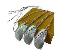 ZwaitL Collar con diseño de concha texturizada, llamativo colgante de joyería de playa, cadena de cuello para accesorios de vacaciones, collar con colgante de concha, talla única, como se describe