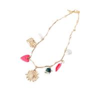 ZwaitL Collar de perlas de imitación de inspiración vintage, diseño de aleación transpirable, adecuado para bodas, oficina, fiestas, joyería de aleación para mujer