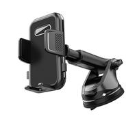 ZwaitL Componente ABS Paneles de Instrumentos Soporte para teléfono Soporte con Ventosa Brazo Flexible Ajustable Rotación 360 Fácil instalación sin Herramientas para automóvil Soporte para teléfono
