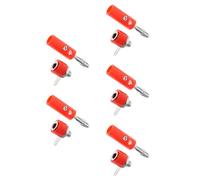 ZwaitL Conector macho y hembra J072 de 4 mm, conector macho tipo banana, modelo de poste de unión