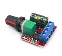 ZwaitL Controladores de Velocidad del Motor DC4.5V-35V, regulador de Voltaje para DC6-28V, módulo Ajustable de Velocidad 3A / 5A / 10A, regulador de Voltaje Variable