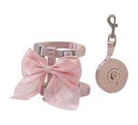 ZwaitL Corbata Brillante Cuerda de Gato Guía de Seguridad Reflectante Fina Plan de Clip Simple para Uso Interior Cuerda de Gato de Seda Brillante con