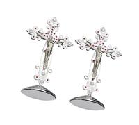 ZwaitL Crucifijo de Jesús, decoración de crucifijo de Jesús, figura de crucifijo para altares/mesa