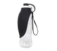 ZwaitL Cuenco de viaje para perros de 580 ml, silicona suave de grado alimenticio para cachorros, para beber agua limpia al aire libre para tu mascota dispensador de botellas
