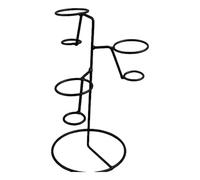 ZwaitL Estante de Metal para Conos de Helado, Soporte para Cupcakes, Estante de exhibición para Nieve, Accesorios para postres, Dulces y Aperitivos, Soporte para Nieve