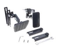 ZwaitL Extensores de pedal acelerador para conductor corto que garantiza una conducción segura y cómoda en automóviles y extensores de pedal antideslizantes de juguete