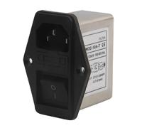 ZwaitL Filtro de Sonido de Paso bajo Integrado Simple 3A SixA 10A Supresores de Ruido de Potencia versión