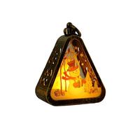 ZwaitL Holiday Decors - Lámpara de escritorio con sensores táctiles, color blanco cálido, retro, luz nocturna, ideal para decoración del hogar, lámpara de noche de Navidad