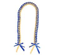 ZwaitL Leis - Elegante cinta de graduación Leis para graduación, cordones de honor, cinta trenzada Leis, 5.07x3.9in, Correa de poliéster