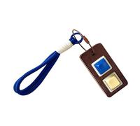 ZwaitL Llavero prensable para aliviar la ansiedad, botón de ABS con gancho de Metal, correa para teléfono, juguete de escritorio divertido, llavero para regalo para bolsos