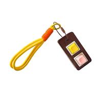 ZwaitL Llavero prensable para aliviar la ansiedad, botón de ABS con gancho de Metal, correa para teléfono, juguete de escritorio divertido, llavero para regalo para bolsos