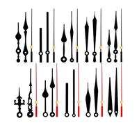 ZwaitL Manecillas de reloj con diferentes manecillas para panel de 25 a 40 cm de diámetro, adecuado para varios relojes, entusiastas de la pared