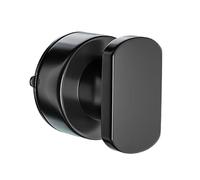 ZwaitL Manija de puerta con ventosa multiusos, configuración rápida sin daños en la pared, adecuada para varias superficies, uso diario casual, mango de agarre inoxidable