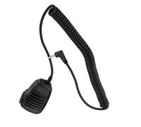 ZwaitL Micrófono de mano de 3,5 mm, accesorio de radio bidireccional para walkies talkies para micrófono de comunicación profesional 10/110/130/131
