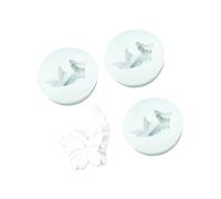 ZwaitL Moldes de silicona para pasteles, fondant, chocolate, fácil limpieza, multiusos, decoración para entusiastas de la repostería, eventos especiales, moldes de mariposa para chocolate