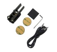 ZwaitL Morse Code Telegraph Single Double Paddle Automatic Finger CW Práctica portátil Telégrafo Prácticas