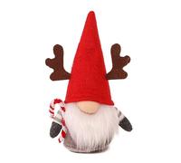 ZwaitL Muñeco sin Rostro de Navidad, Adornos de pie, Decoraciones, Enano pequeño de Navidad para Suministros de Fiesta, muñeco de Gnomo Festivo