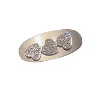 ZwaitL Pinzas para el pelo, con diseño de estrella y cristal, para mujer, con diseño de corazón dulce, accesorios estéticos para el cabello