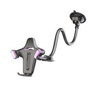 ZwaitL Potente Soporte para teléfono con Ventosa, Completo y Tubo Flexible Ajustable, instalación Sencilla para Ventana Frontal automática, Soporte para teléfono con liberación de un Toque