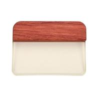 ZwaitL Rascador de cristal para manualidades de cuero, pulido multifuncional, para trabajos de cuero, raspador de pulido