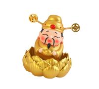 ZwaitL Resinas Estatuas de CAI Shen Dios de la Riqueza Dios de Esculturas de estatuillas de Caishen Adorno Fengshui Regalo de Año Nuevo Estatuas de CAI Shen