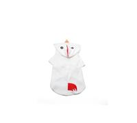 ZwaitL Ropa para mascotas, disfraz de pollo peludo transpirable, disfraz de fiesta de Halloween para razas pequeñas a grandes, gatos, disfraz divertido para mascotas