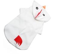 ZwaitL Ropa para mascotas, disfraz de pollo peludo transpirable, disfraz de fiesta de Halloween para razas pequeñas a grandes, gatos, disfraz divertido para mascotas