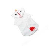 ZwaitL Ropa para mascotas, disfraz de pollo peludo transpirable, disfraz de fiesta de Halloween para razas pequeñas a grandes, gatos, disfraz divertido para mascotas