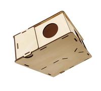 ZwaitL Separador de Comida para pájaros de Madera, removedor de cáscara, Ideal para dueños de Mascotas, Caja separadora de cáscara, Divisor de Granos y Conchas, Uso en hogar y balcón