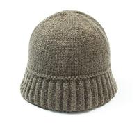 ZwaitL Sombrero de pescador de color moderno, tejido de lana térmica para snowboard, esquí, senderismo, camping, escalada, sombreros de punto para bebés, niñas, niños, mujeres y hombres, Ejercito