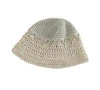 ZwaitL Sombrero de pescador Y2K Sombrero de pescador Hepburn Sorpresa Novia para Vacaciones Sombreros de punto francés para hombre, beige, Talla única