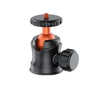 ZwaitL Soporte de cámara con base de aleación de aluminio, cabeza de bola ajustable de 360 grados, tornillo universal de 1/4 para escritorio, soporte de coche, almohadilla de silicona, accesorio