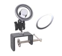 ZwaitL Soporte de Montaje magnético Giratorio de 360 Grados para Carrito de Golf, Soporte de Abrazadera para móvil, fácil configuración, Soporte para Bicicleta