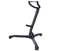 ZwaitL Soporte plegable para saxofón, soporte para saxofón tenor, base de trípode de metal ajustable, soporte portátil para saxofón