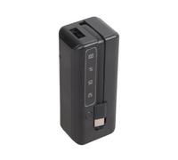 ZwaitL Soporte Recargable fácil de Transportar con Cable Tipo C Integrado para proyectos de Celdas de Litio Carcasa institucional de alimentación USB Tipo C