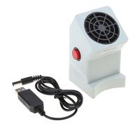 ZwaitL Ventilador de Humos de Soldadura, eliminador de Humos de Escape USB con Cable, Absorbente de Humos, Herramienta Esencial 5V2A para reparación electrónica