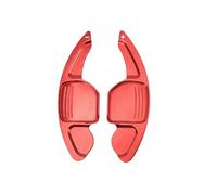 ZWBC 2 Piezas Levas Cambio Volante para Audi A8 2011-2017, Shift Paddle Durable Paleta de Cambio Extensión Accesorios,Red
