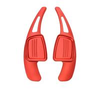 ZWBC 2 Piezas Levas Cambio Volante para Audi A8 2018, Shift Paddle Durable Paleta de Cambio Extensión Accesorios,Red