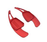 ZWBC 2 Piezas Levas Cambio Volante para Audi A8 Q7 2017-2019, Shift Paddle Durable Paleta de Cambio Extensión Accesorios,Red