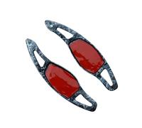 ZWBC 2 Piezas Levas Cambio Volante para Audi RS3 2017-2021, Shift Paddle Durable Paleta de Cambio Extensión Accesorios,Forged Pattern